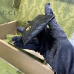Gucci Card Holder Black Marmont