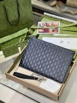Gucci Clutch Tab T10 Black