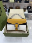 Gucci Dionysus 28 Blue Chain Yellow