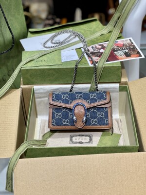 Gucci Dionysus Mini Denim Double G
