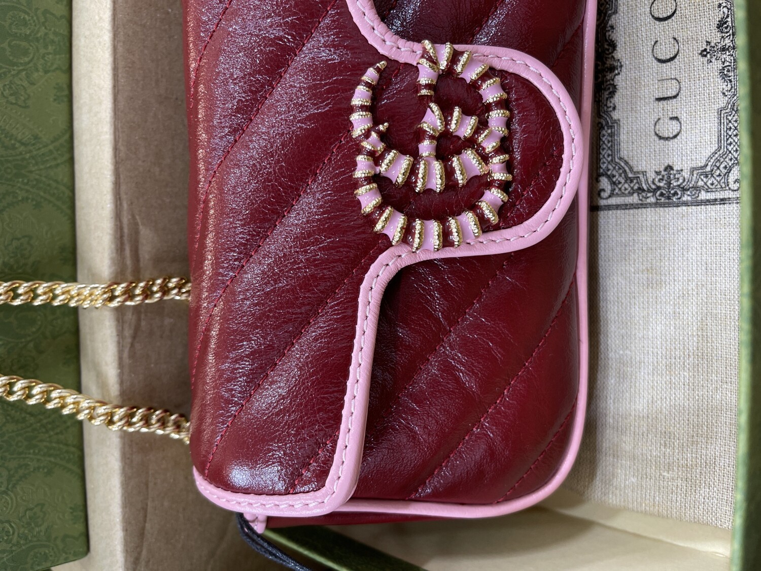 Gucci Marmont 165 Red