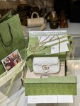 Gucci Marmont 165 White Pearl