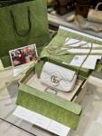 Gucci Marmont 165 White Pearl
