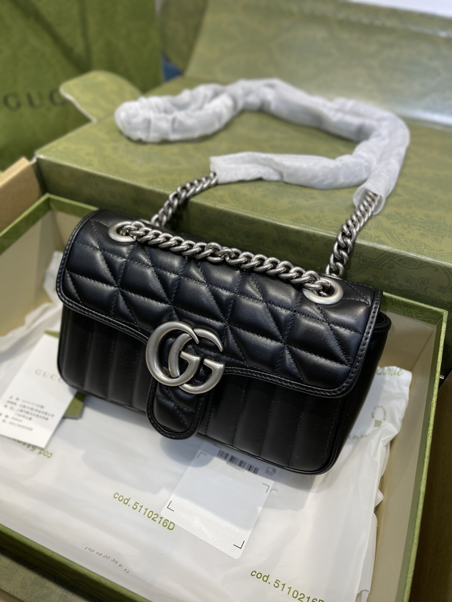 Gucci Marmont 22 Black