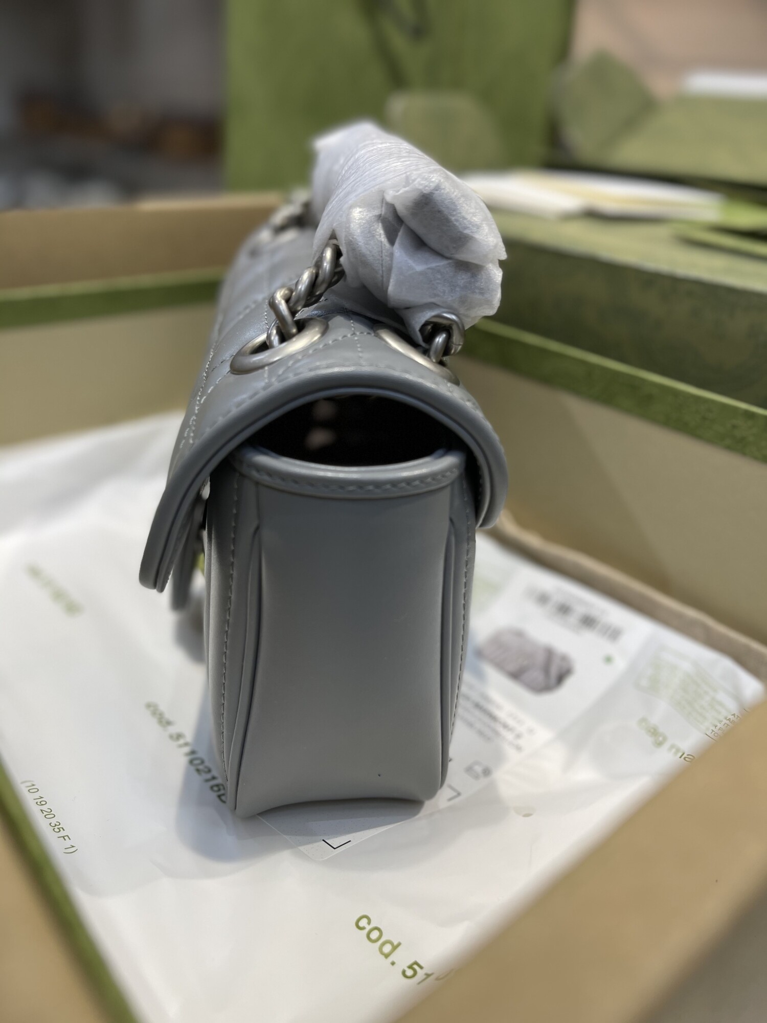 Gucci Marmont 22 Gray