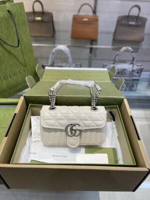 Gucci Marmont 22 White