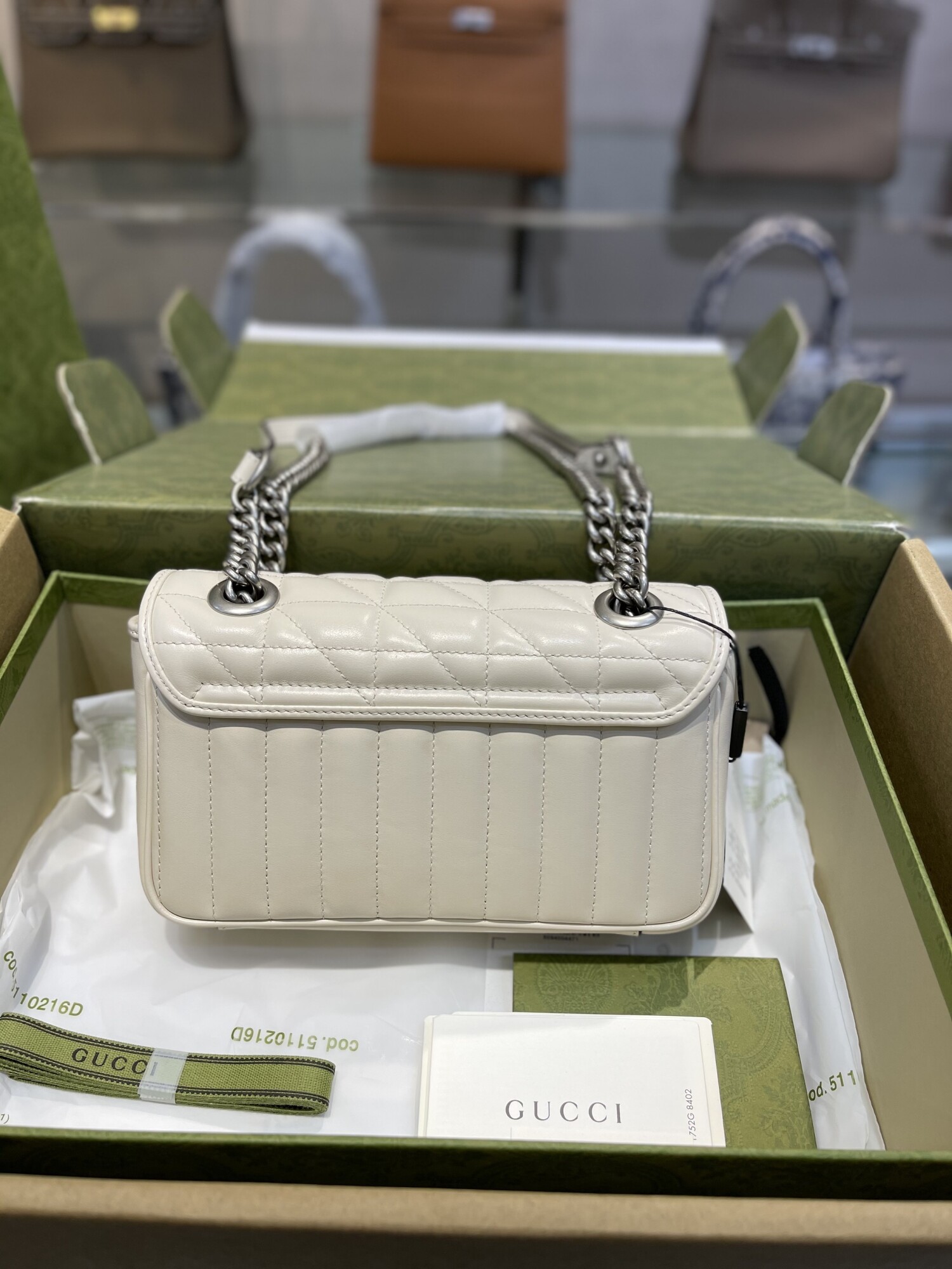 Gucci Marmont 22 White