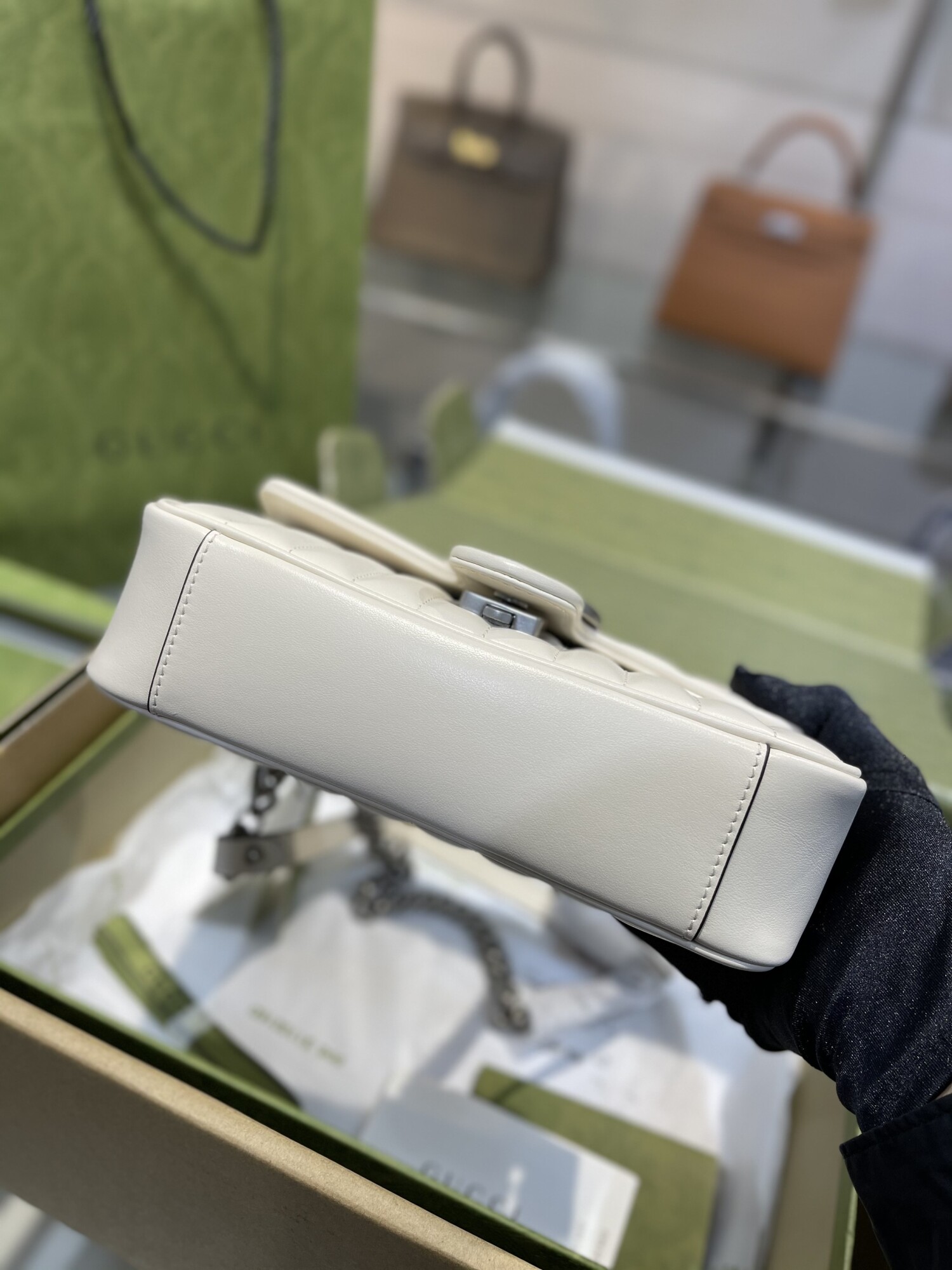 Gucci Marmont 22 White