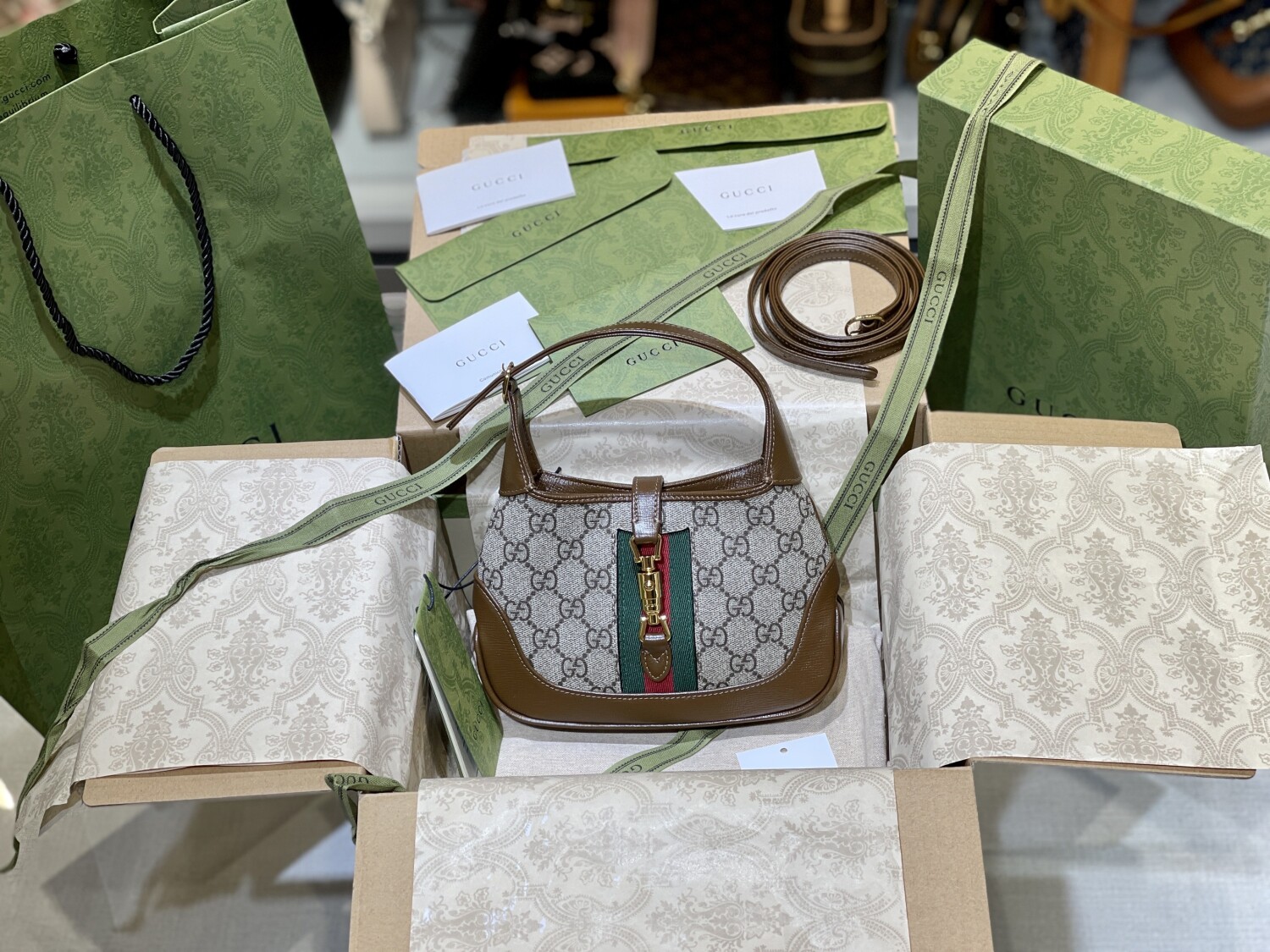 Gucci Mini Jackie 1955 Horsebit