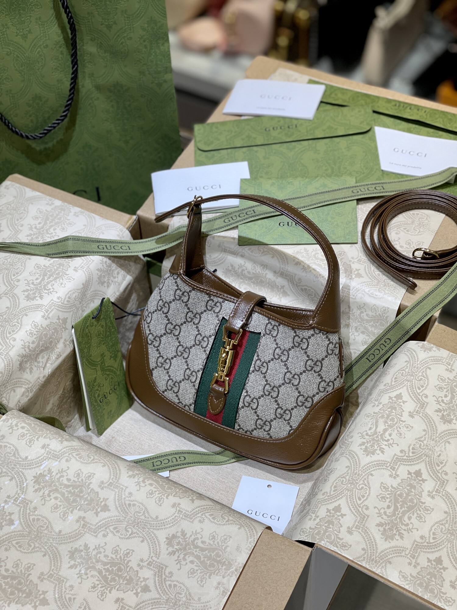 Gucci Mini Jackie 1955 Horsebit