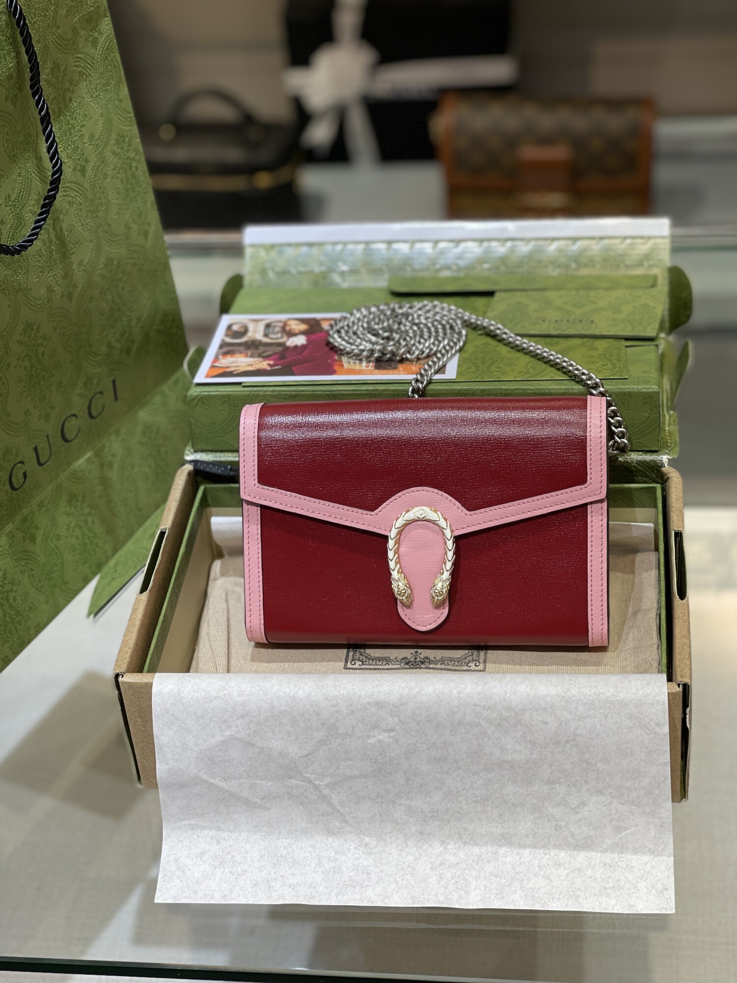 Gucci Woc Dionysus Red Medium