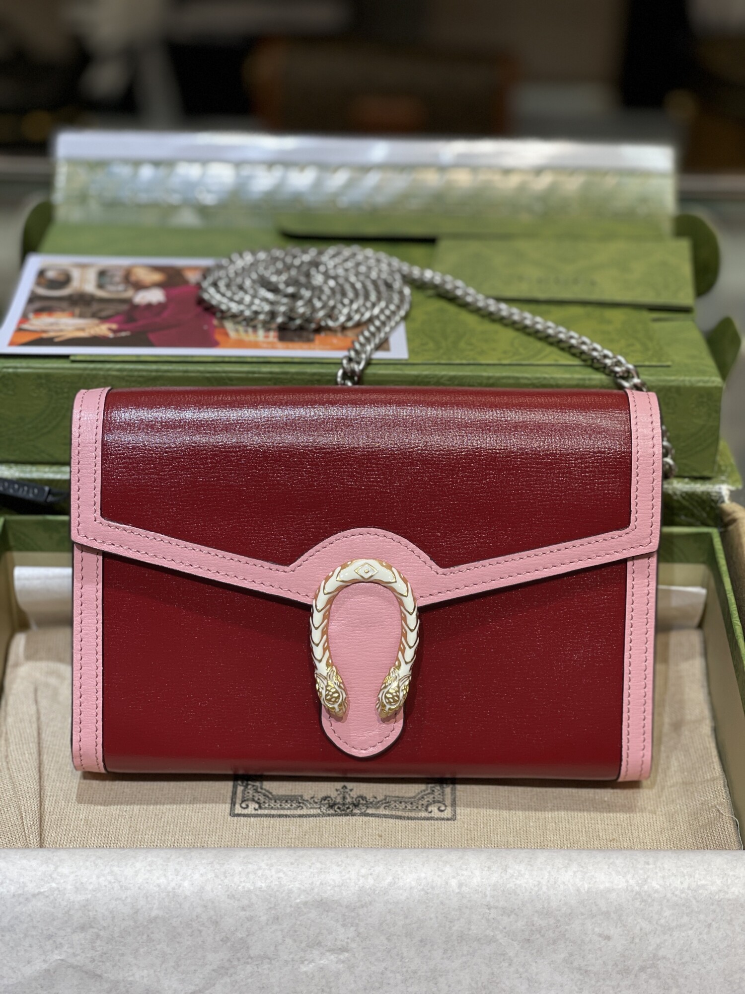 Gucci Woc Dionysus Red Medium