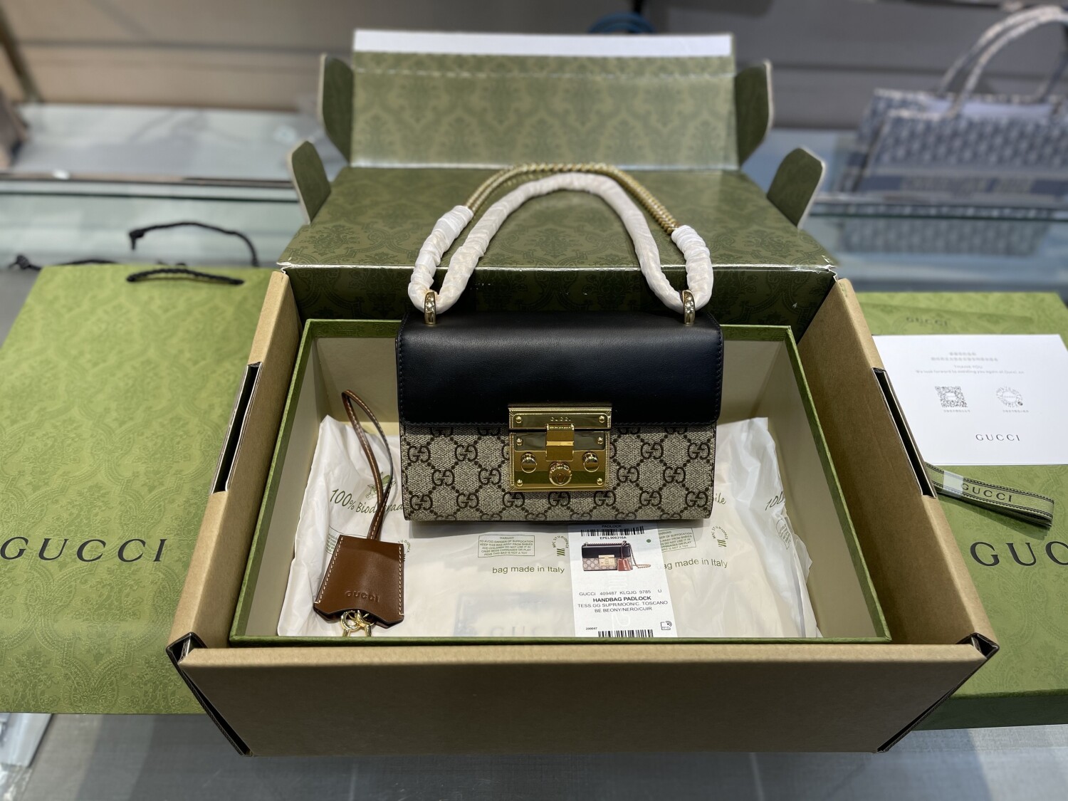 Padlock Gucci 20 Mini Black