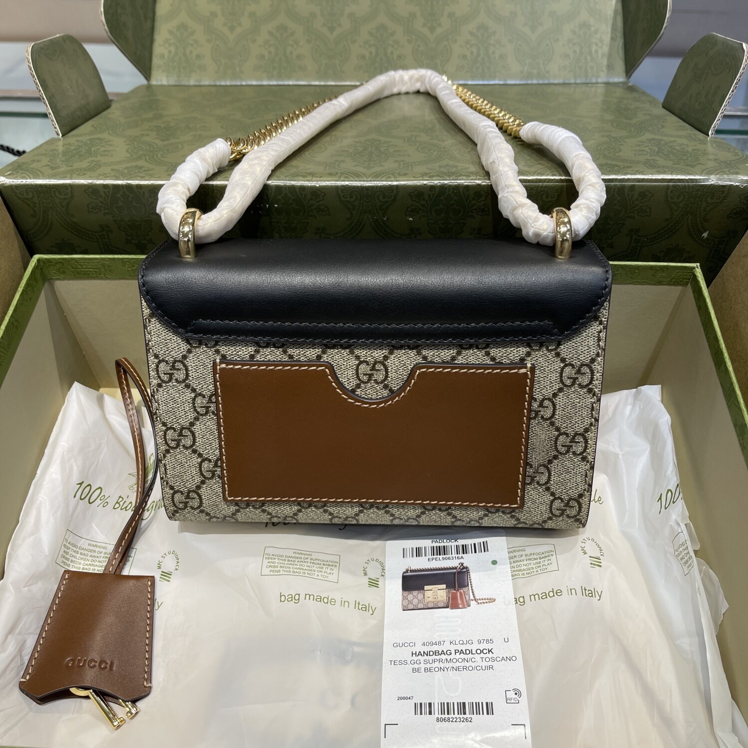 Padlock Gucci 20 Mini Black