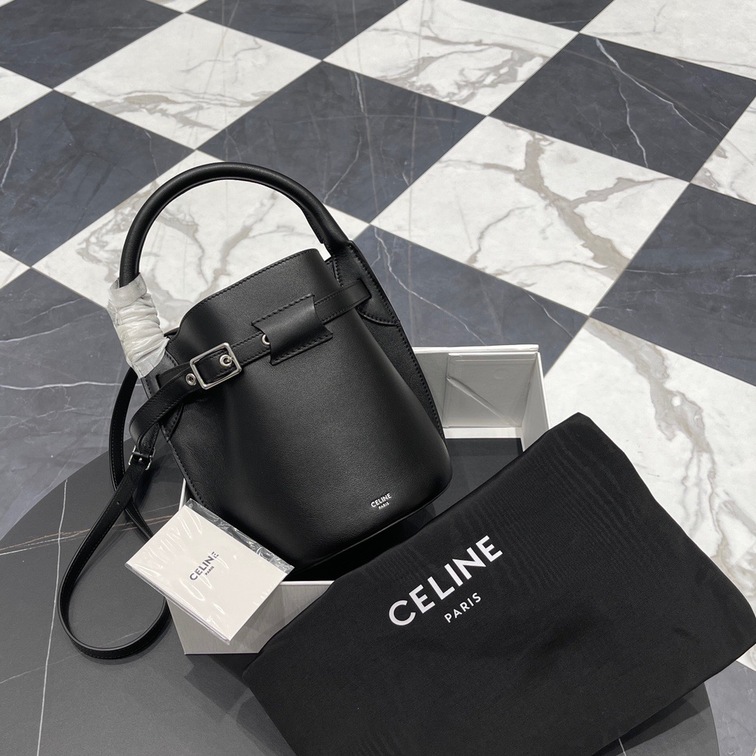 Celine Big Nano Bucket Bag In Smooth Calfskin