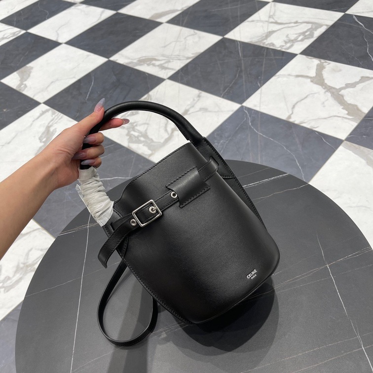 Celine Big Nano Bucket Bag In Smooth Calfskin