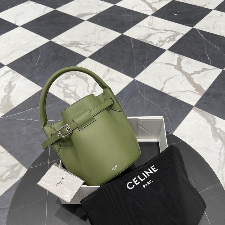 Celine Big Nano Bucket Bag In Smooth Calfskin