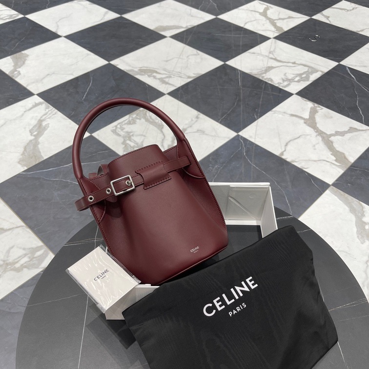 Celine Big Nano Bucket Bag In Smooth Calfskin