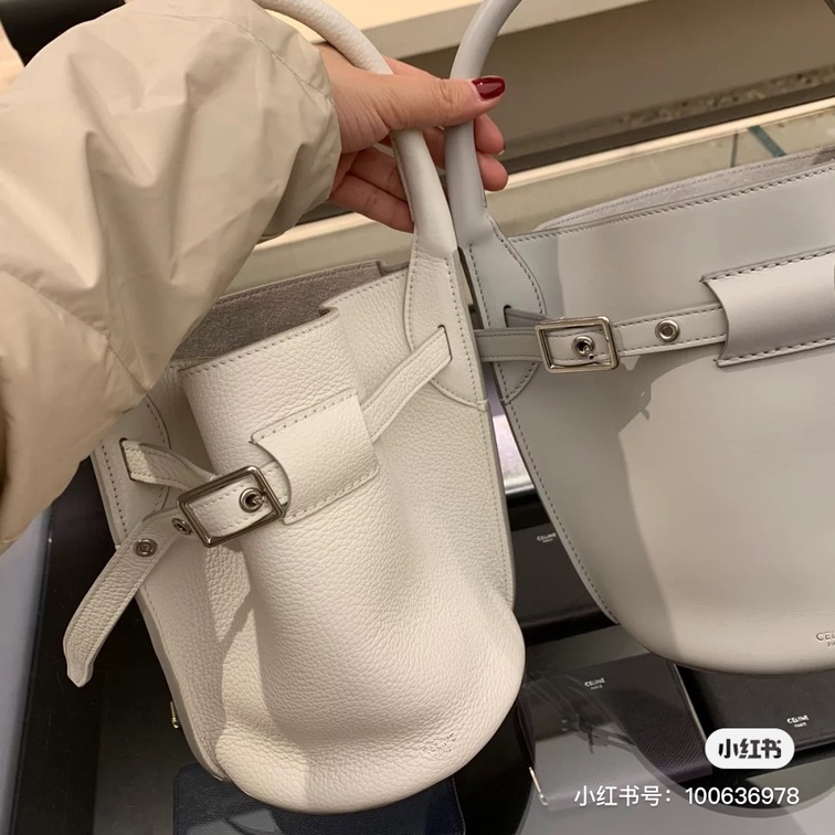 Celine Big Nano Bucket Bag In Smooth Calfskin