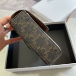 Celine Chain Bag Triomphe In Triomphe Canvas