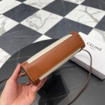 Celine Mini Vertical Cabas Celine In Textile