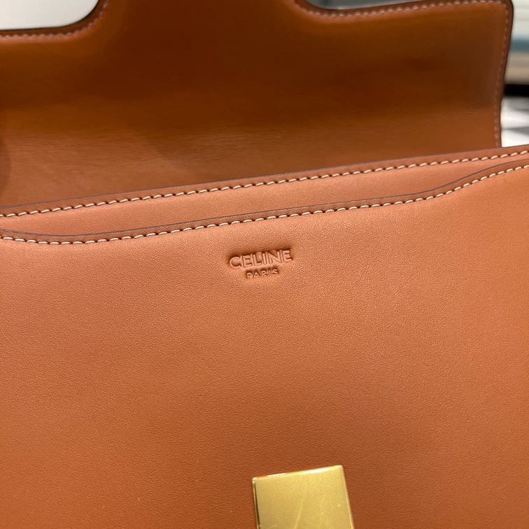 Celine Small Besace 16 Bag In Satinated Calfskin