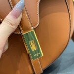 Celine Small Besace 16 Bag In Satinated Calfskin