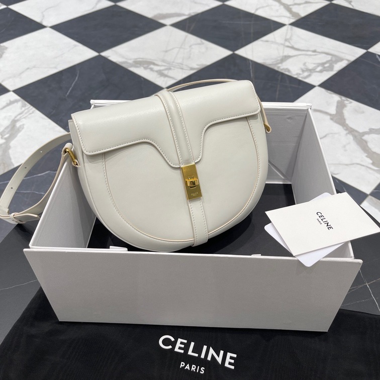 Celine Small Besace 16 Bag In Satinated Calfskin