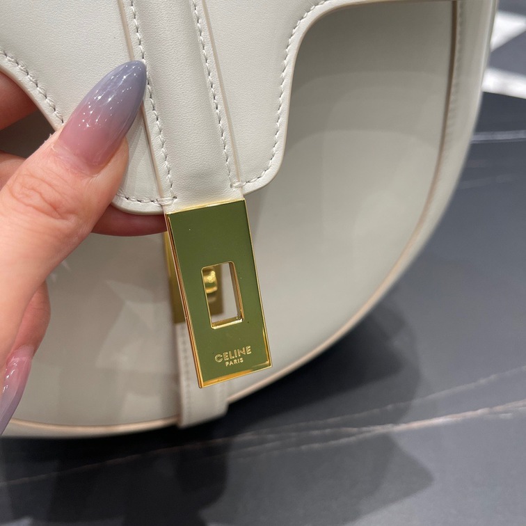 Celine Small Besace 16 Bag In Satinated Calfskin