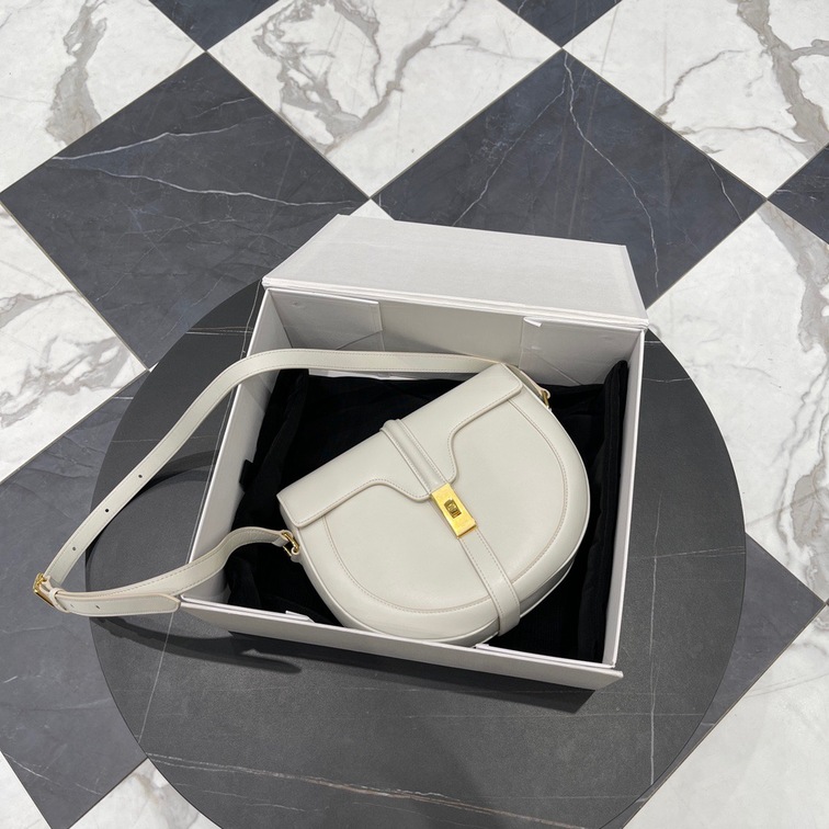 Celine Small Besace 16 Bag In Satinated Calfskin
