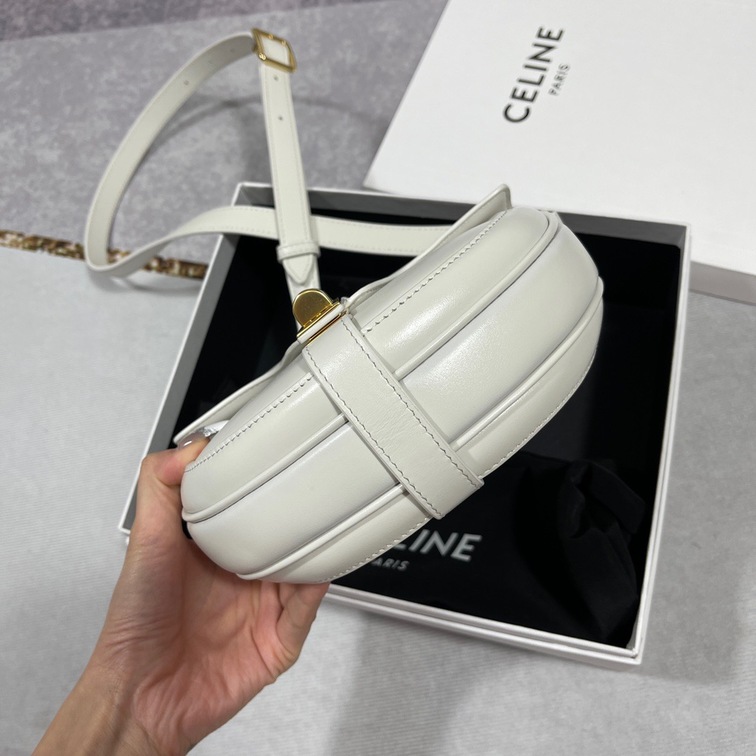 Celine Small Besace 16 Bag In Satinated Calfskin