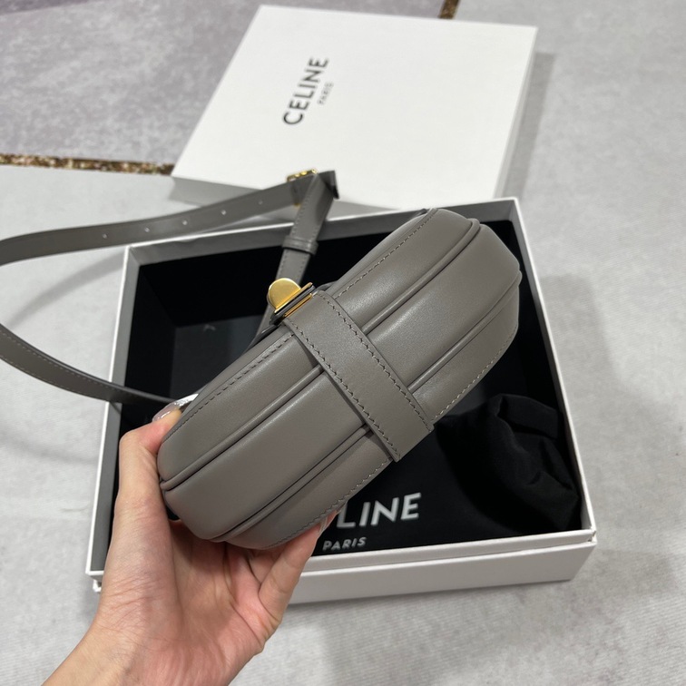Celine Small Besace 16 Bag In Satinated Calfskin