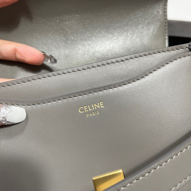 Celine Small Besace 16 Bag In Satinated Calfskin