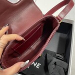 Celine Small Besace 16 Bag In Satinated Calfskin