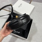 Celine Small Besace 16 Bag In Satinated Calfskin
