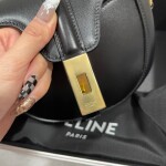 Celine Small Besace 16 Bag In Satinated Calfskin
