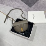 Celine Small Besace 16 Bag In Satinated Calfskin