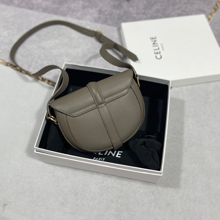 Celine Small Besace 16 Bag In Satinated Calfskin