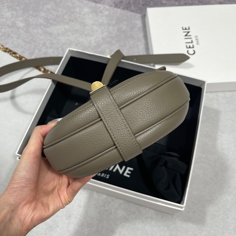 Celine Small Besace 16 Bag In Satinated Calfskin