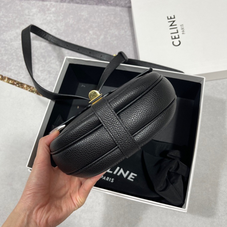 Celine Small Besace 16 Bag In Satinated Calfskin