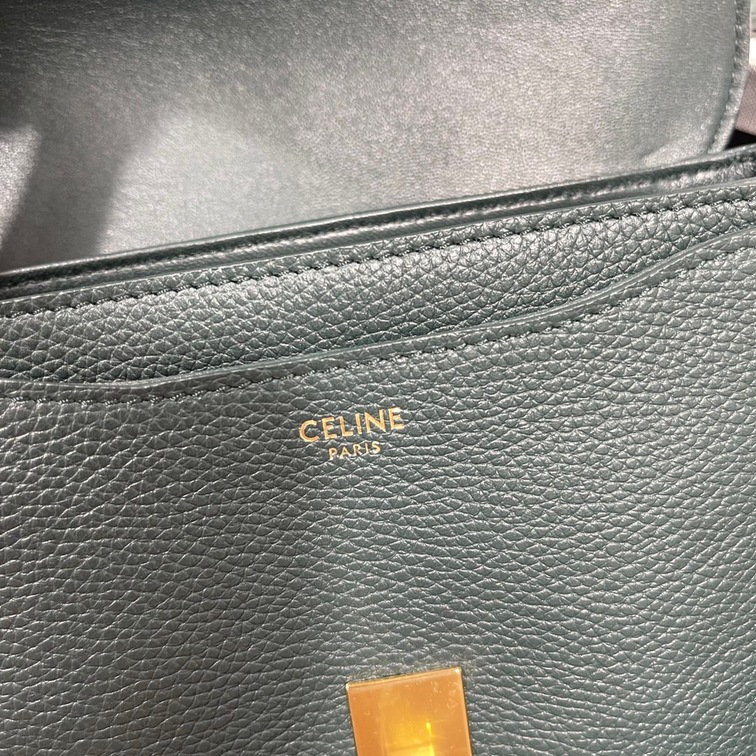 Celine Small Besace 16 Bag In Satinated Calfskin