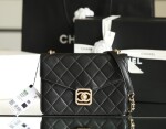 21k Diamond Buckle Flap Bag