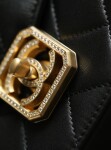21k Diamond Buckle Flap Bag