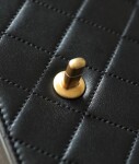 21k Diamond Buckle Flap Bag