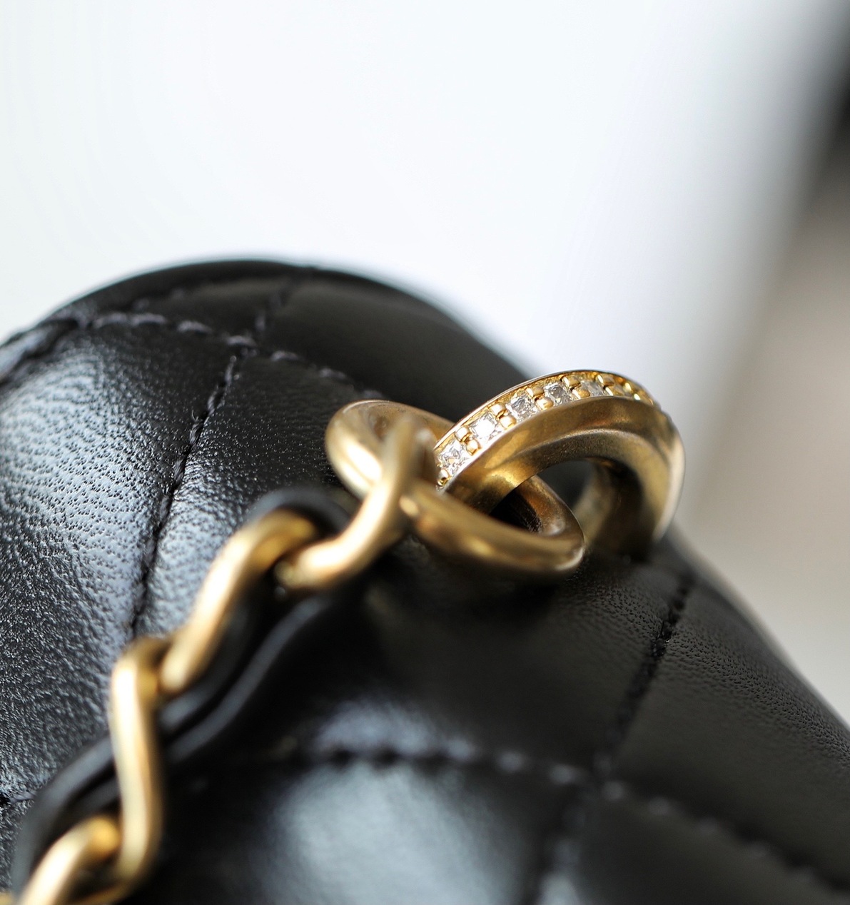21k Diamond Buckle Flap Bag