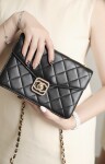 21k Diamond Buckle Flap Bag