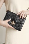 21k Diamond Buckle Flap Bag