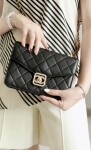 21k Diamond Buckle Flap Bag