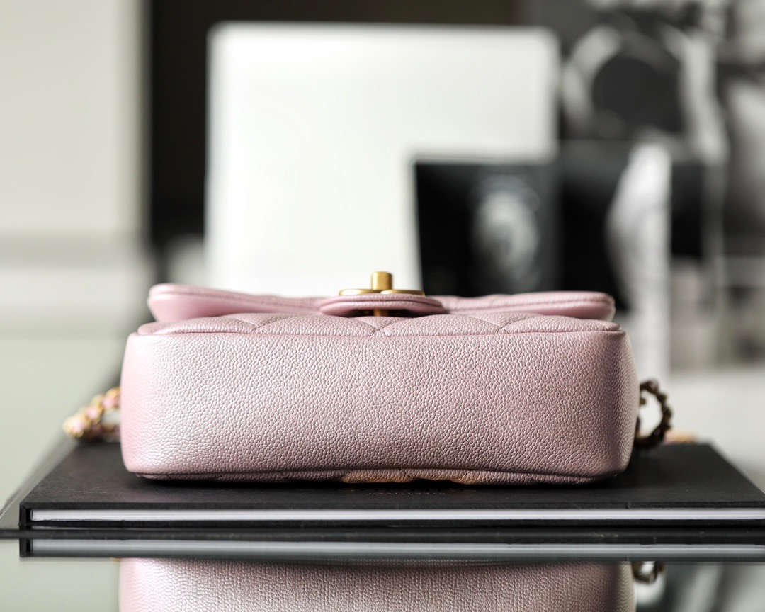 21k Mini Bag Grained Calfskin