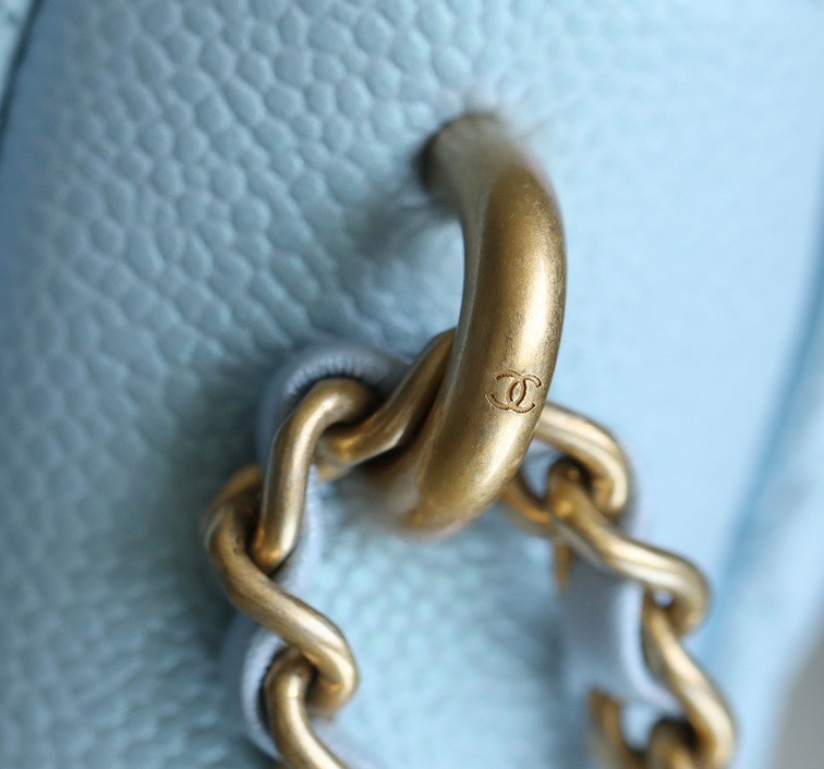 21k Mini Bag Grained Calfskin